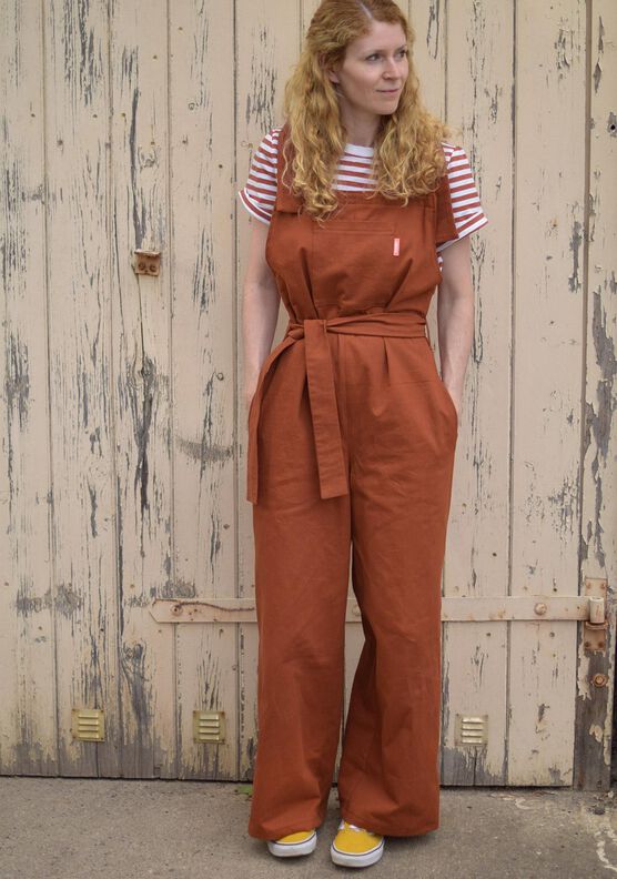 Jumpsuit "Leyla" lang und kurz Schnittmuster & Anleitung image number 5