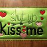 Stickdatei Valentinstag Mug Rug Herzen shut up and kiss me thumbnail number 7