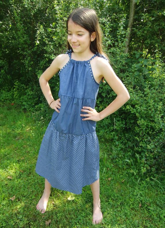 Kleid "Tuli", Schnittmuster und Nähanleitung Gr. 110-152 image number 2