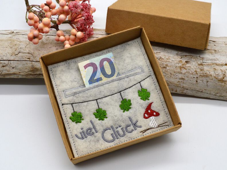 Stickdatei Wunscherfüller Glück Glücksbringer image number 3