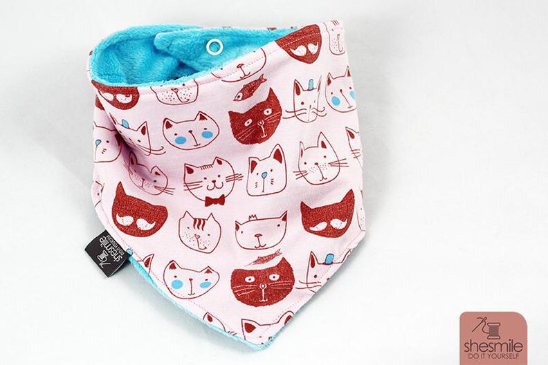 Halstuch Babys und Kinder (Nähanleitung und Schnittmuster) image number 7
