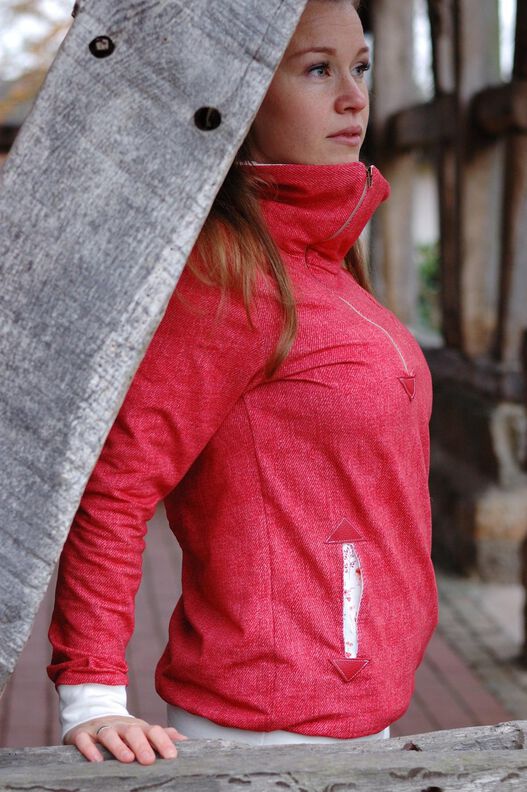 Hoodie / Kleid Katniss  Gr. 32-54   image number 4