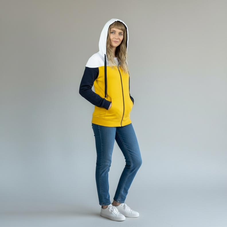 Schnittmuster + Anleitung Hoodie/ Jacke Bonnie Gr. 32&ndash;54 image number 9