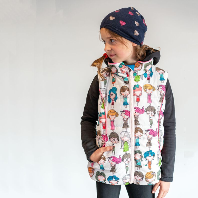Steppweste/Jacke Teens Schnittmuster Gr. 134-176 - NUKA #34 image number 5