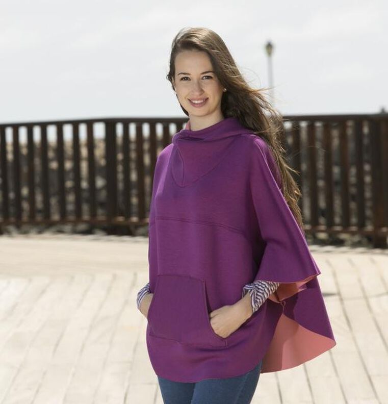 Cape / Poncho "LUNA", Schnittmuster  Gr. 158-46 image number 7