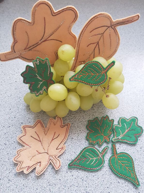 Stickdatei Blätter ITH image number 2