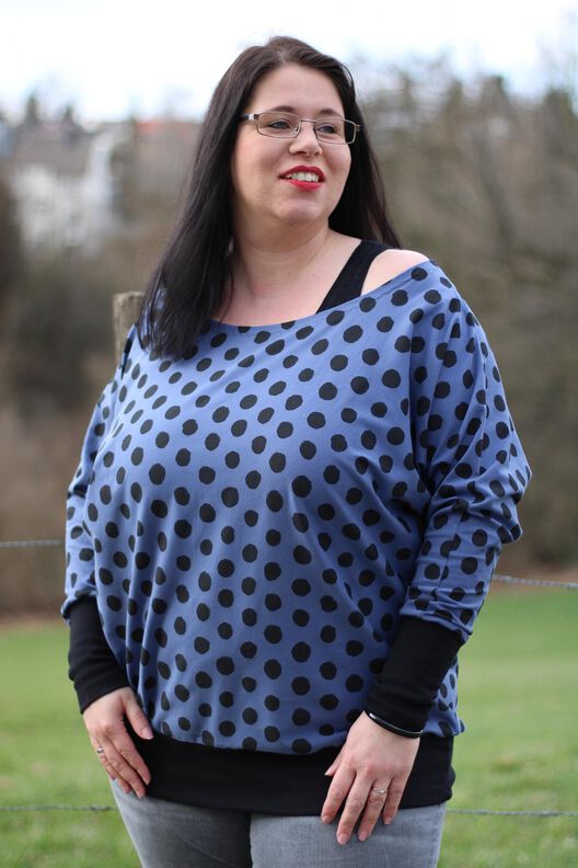 Fledermaus-Kleid, Shirt (XS-XXL) GULA Damen Schnittmuster image number 10
