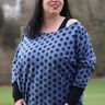 Fledermaus-Kleid, Shirt (XS-XXL) GULA Damen Schnittmuster thumbnail number 10