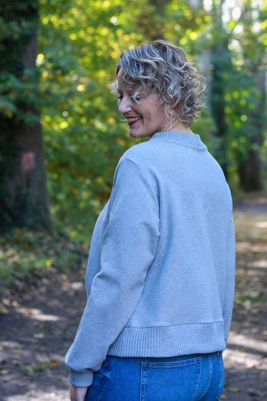 Kelly - Schnittmuster Pullover in 34-54 image number 7
