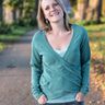Wickelpullover Damen – eBook Schnittmuster 32-58 – Montreal  thumbnail number 8