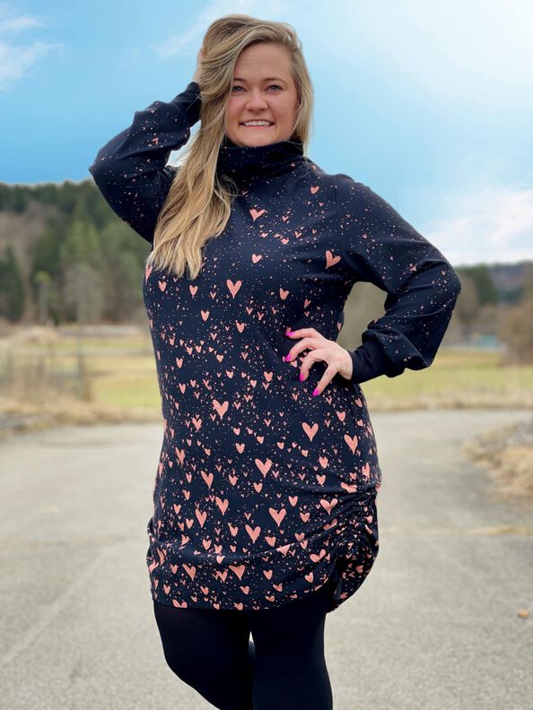 Der große Kuschel-Puschel Hoodie I Hoodiekleid I Größe 34-50 image number 9