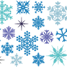 Schneeflocken Schneestern Stern Stickdatei Mega Set  thumbnail number 1