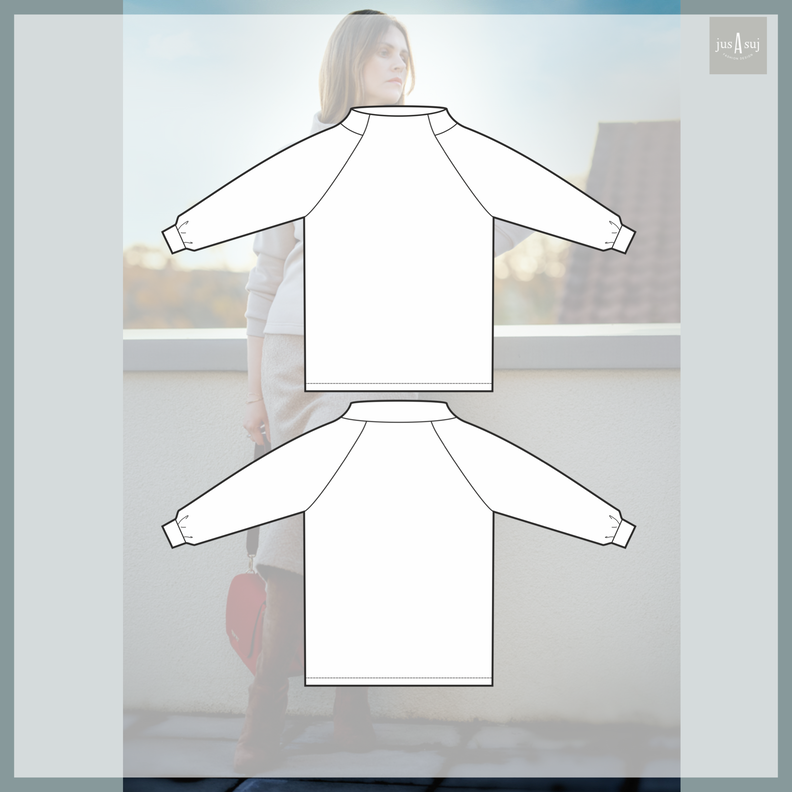 Pullover „Muskat“ (Gr. 34 – 48), Schnittmuster EBOOK image number 3