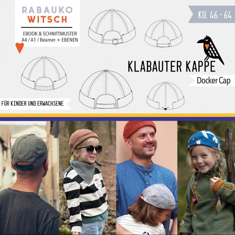 Klabauter Kappe Docker Cap KU 46-64 image number 1
