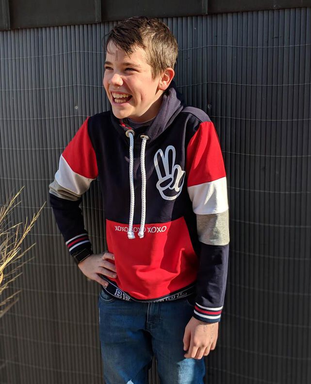 Schnittmuster Hoodie, Sweatshirt Jean, Gr. 110 - 152 image number 8