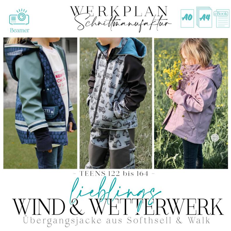 Wind & Wetterwerk |  122 - 164 | Übergangsjacke| Beamer image number 1