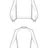 Sweatshirt Schnittmuster mit Videoanleitung, Gr. XS-XXXL thumbnail number 6