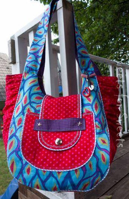 Ebook/Nähanleitung Tasche Big beach bag - 3 Größen  image number 7