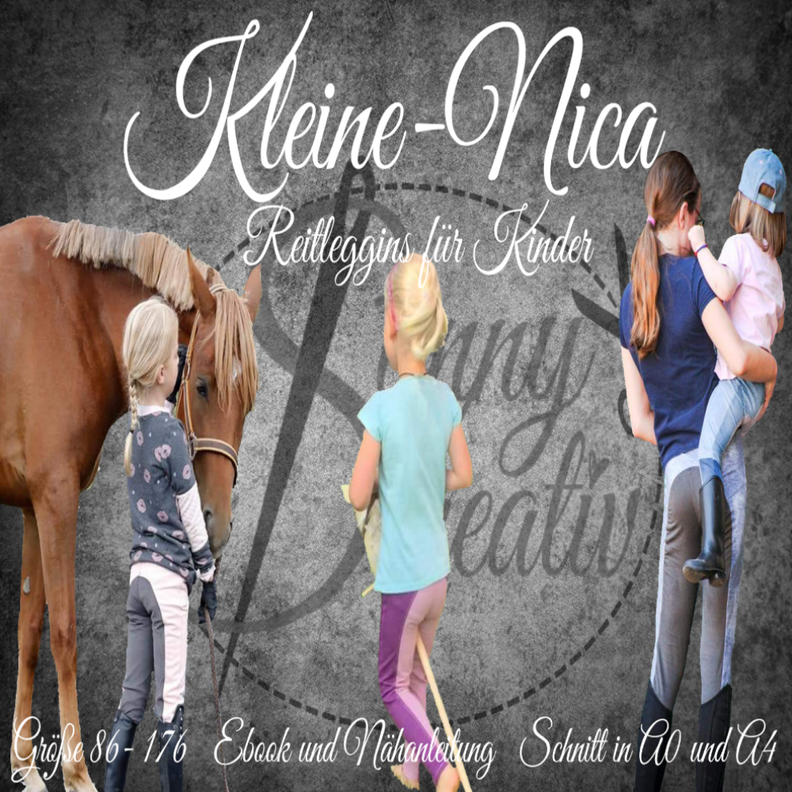Kinder Reitleggins "Kleine Nica" EBook und Nähanleitung image number 1