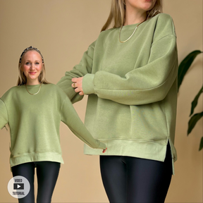 oversize Pullover Anton / 2 Längen