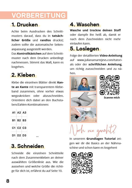 Schnittmuster nach Maß: Cargorock Rock Midirock image number 8