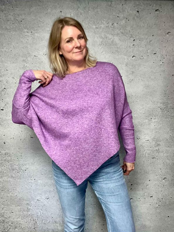 Asymmetrischer Zipfel-Pullover CANTO (S-3XL) Schnittmuster image number 4