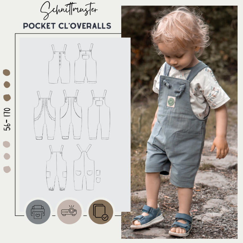 POCKET CL*OVERALLS 56-170  image number 1