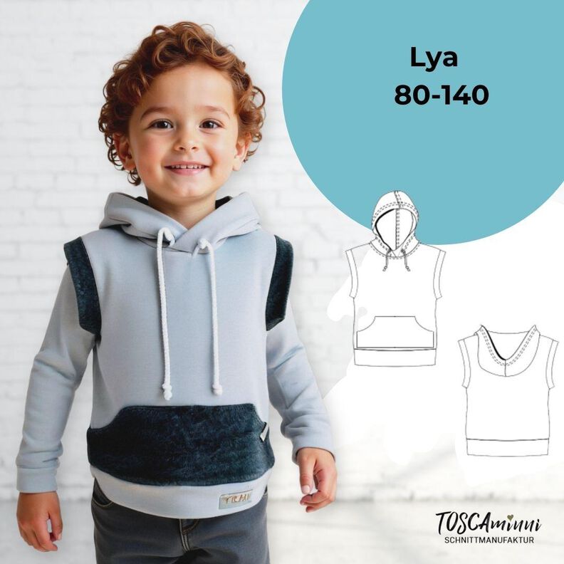 Sweater Lya "minni" Gr. 80-158 Schnittmuster image number 1