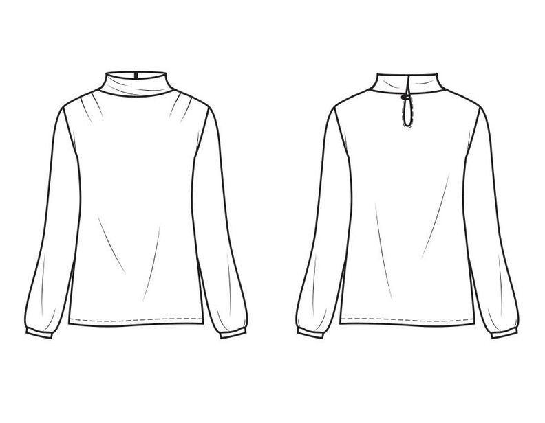 Bluse Bianca Nähanleitung + Schnitt image number 3