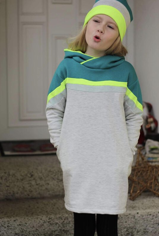 E-Book HoodieKLEID Farbenbogen Gr. 104 - 140 image number 7