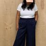 Fließende Culotte Hose mit weiten Beinen PDF Schnittmuster thumbnail number 5