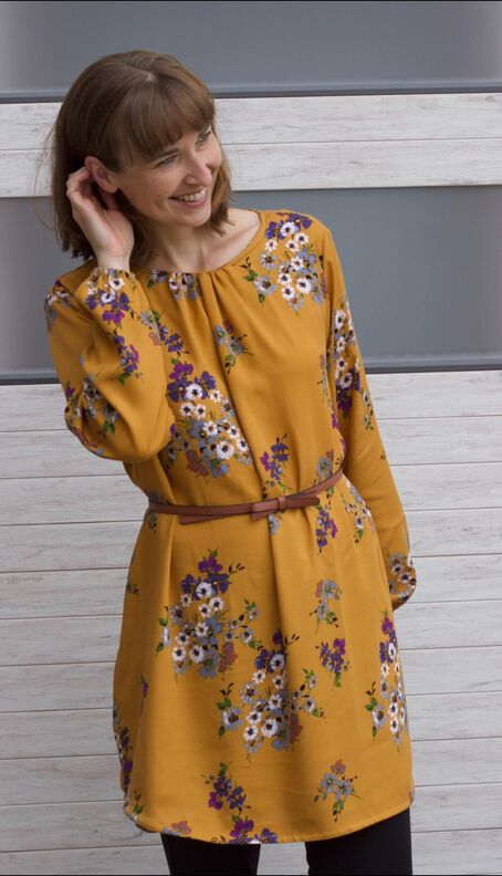 Bluse/Kleid AVELLINO Gr. 32-54 Ebook Schnittmuster image number 4