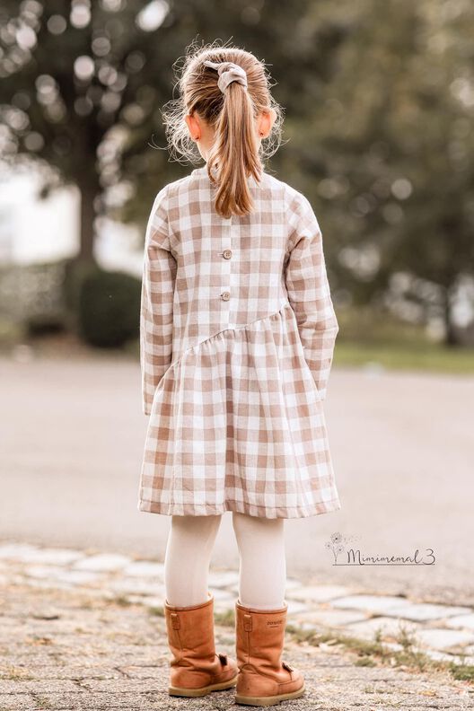 Kleid/ Bluse #Musselinchen Gr. 74-146 A4/ A0/ Beamerdatei image number 3