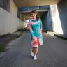 Hoodiekleid / Hoodie Damen, Glamhoodie Freya Gr. 34 bis 46 thumbnail number 5