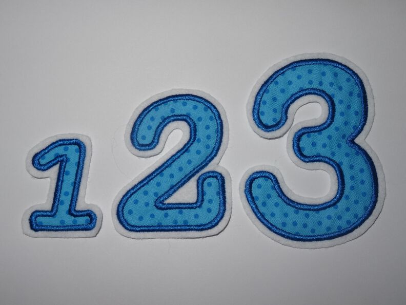 Zahlen SET BUNDLE STICKDATEI Geburtstag image number 9