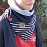 Wickelschal - Zippel Junior in 5 Größen - Nähanleitung und Schnittmuster thumbnail number 2