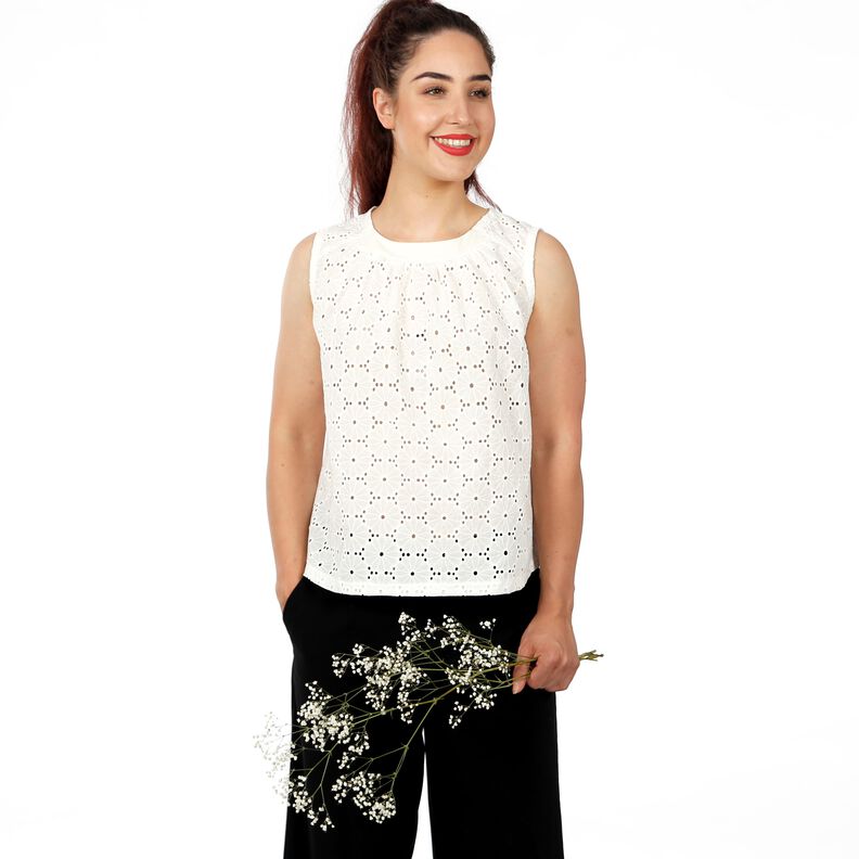 FRAU ENYA - Top mit Bündcheneinsatz - XS-XXL image number 5