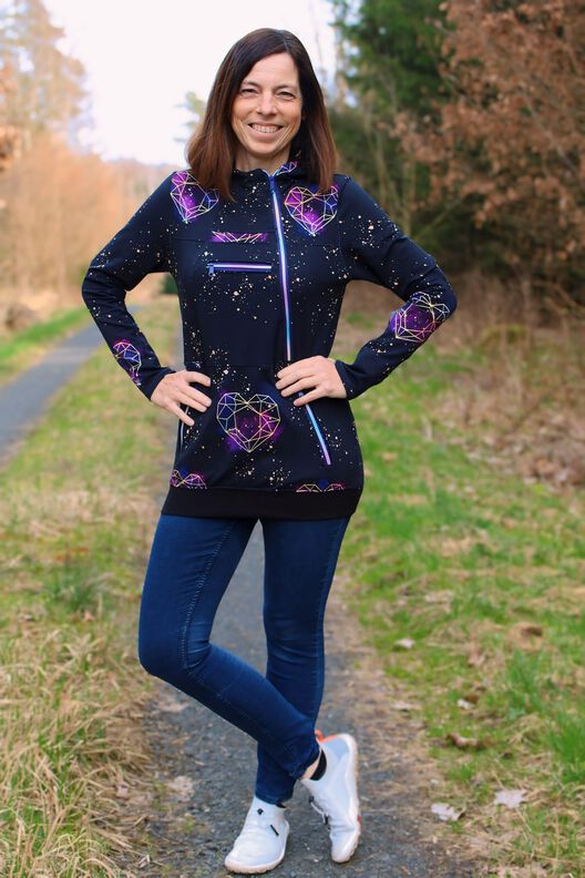 Hoodie Tessa Gr.32-54 inkl. Ebenen und Beamerdatei image number 10