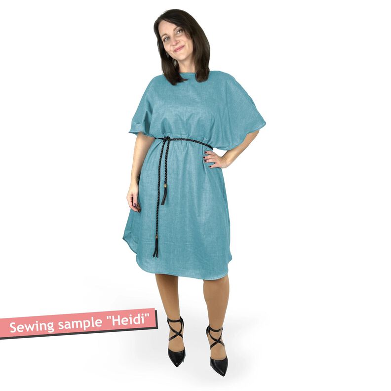 Tunika / Strandkleid, Schnitt mit Ebenen, A4, A0+, Beamer image number 9