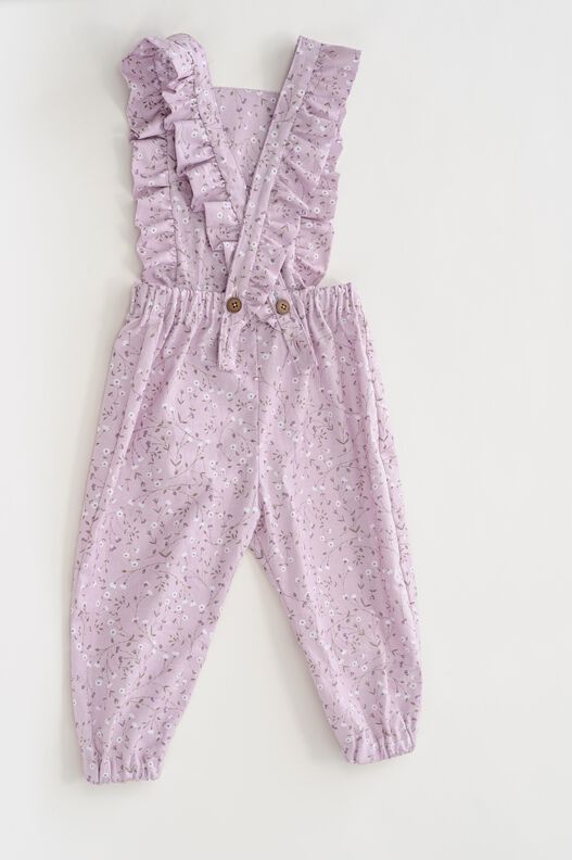 Schnittmuster Mädchen Latzhose mit Rüschen DAISY image number 3