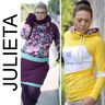 Hoodiekleid/Hoodie JULIETA Gr. 34-52 +Add on, BEAMERDATEI thumbnail number 1