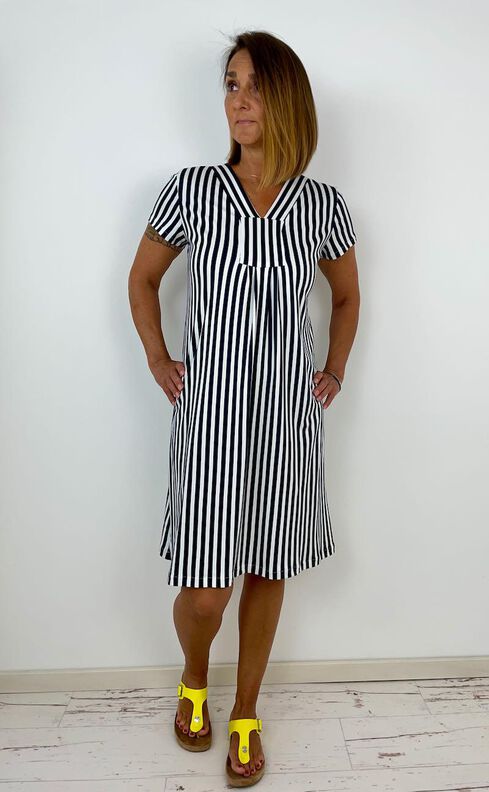 Kleid "AIDA" Nähanleitung und Schnitt Gr. 158–46 image number 7