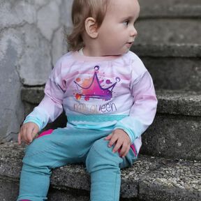*Mini Cool Queen/King* Shirt, Hoodie, runde Säume, Vokuhila