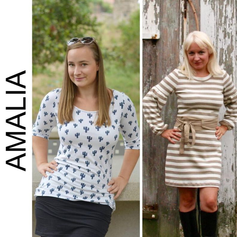Ebook Shirt Kleid AMALIA Gr. XS-XXXL image number 1