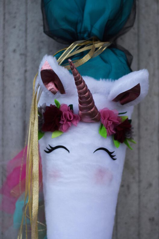 Schultüte Schnittmuster - Deine Einhorn-Schultüte #93 image number 3
