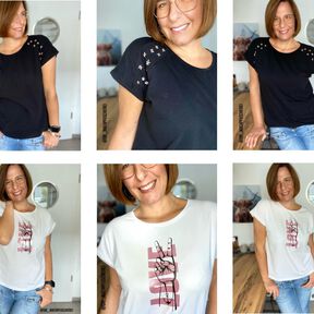 Shirt Rubi | mit & ohne Einsatz aus Spitze, Tüll und mehr