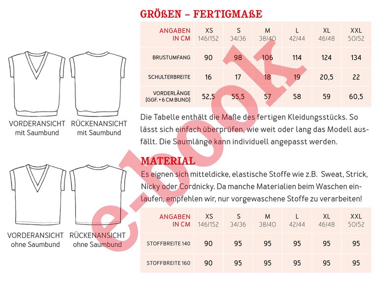 FRAU ULLI - Pullunder mit V-Ausschnitt  XS-XXL image number 10