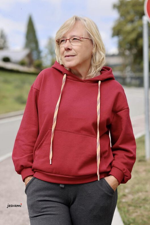 Hoodie für Damen – Schnittmuster Gr. 32-58 – Boston image number 4