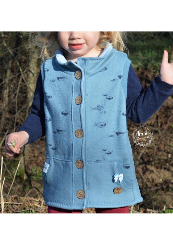 Weste Livsglad Gr. 56-122, Walk, Fleece, Softshell image number 5