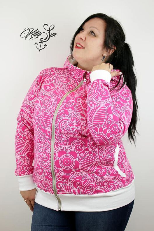 Sweatjacke Pia für Damen Gr. 36 - 52 image number 10